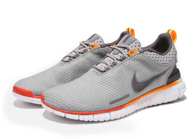 Les femmes Nike Free OG 14 BR operationnel runing nouveau gris orange (1)